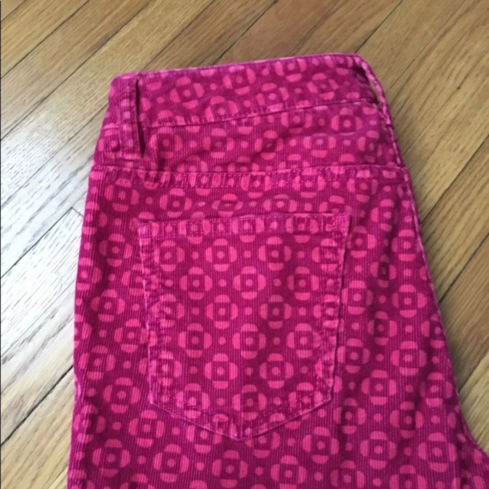 Boden Pink Design Skinny Corduroy Pants - Picture 4 of 4
